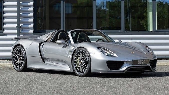 Porsche 918 Spyder RIGGED 3D model