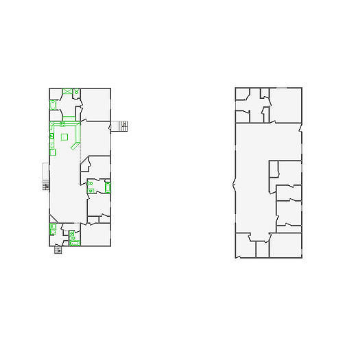 Correction Interior Sketches - 2001-2500 SF - Xactimate 3D model