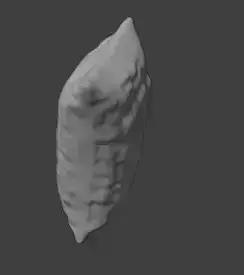 Inflatable Packet or package Model - Blender Simulation