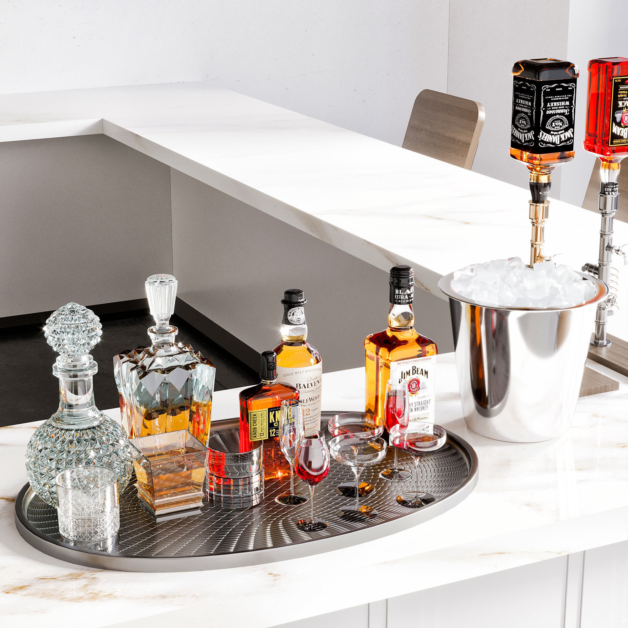 CAFE BAR NO19 A 3D model_9