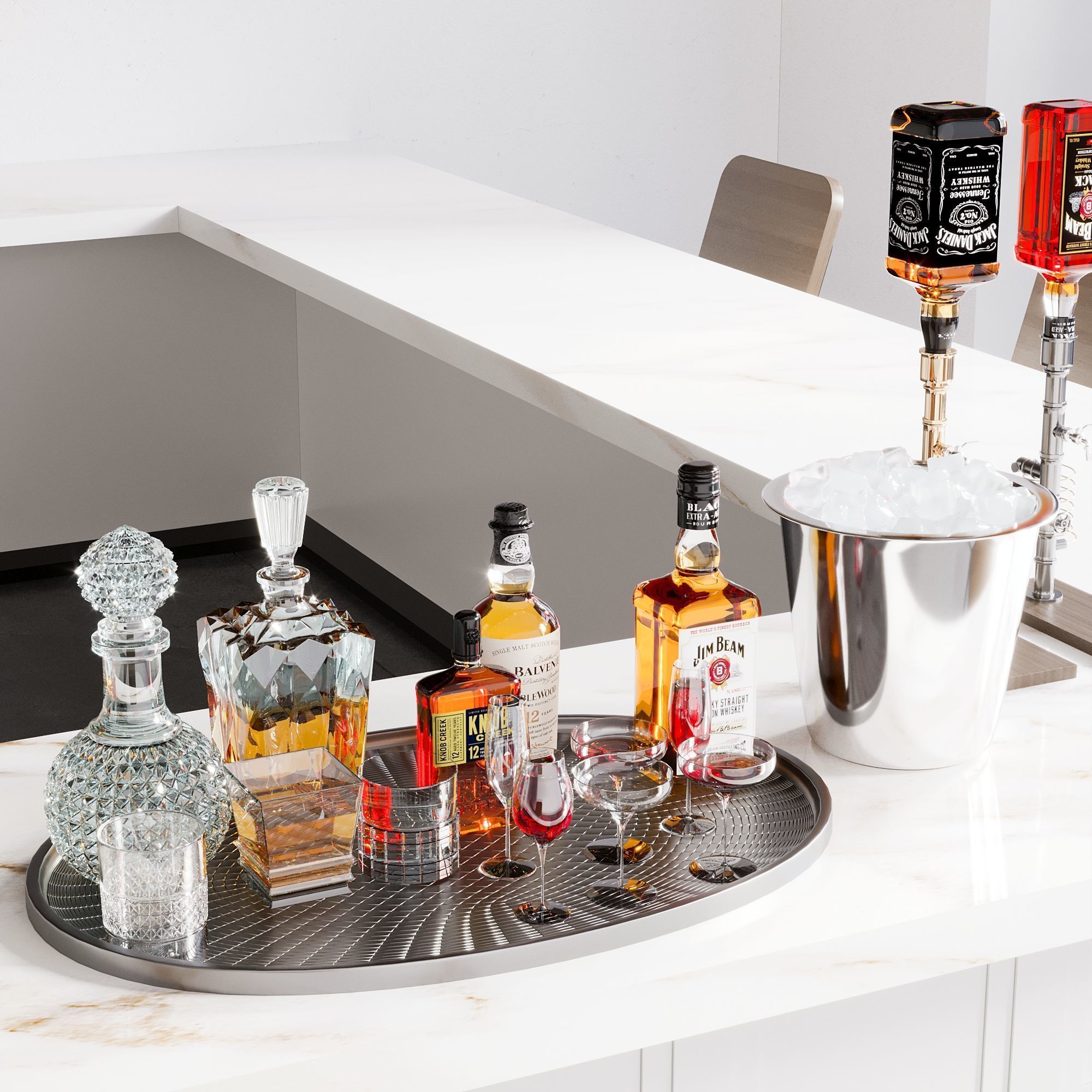 CAFE BAR NO19 A 3D model_3