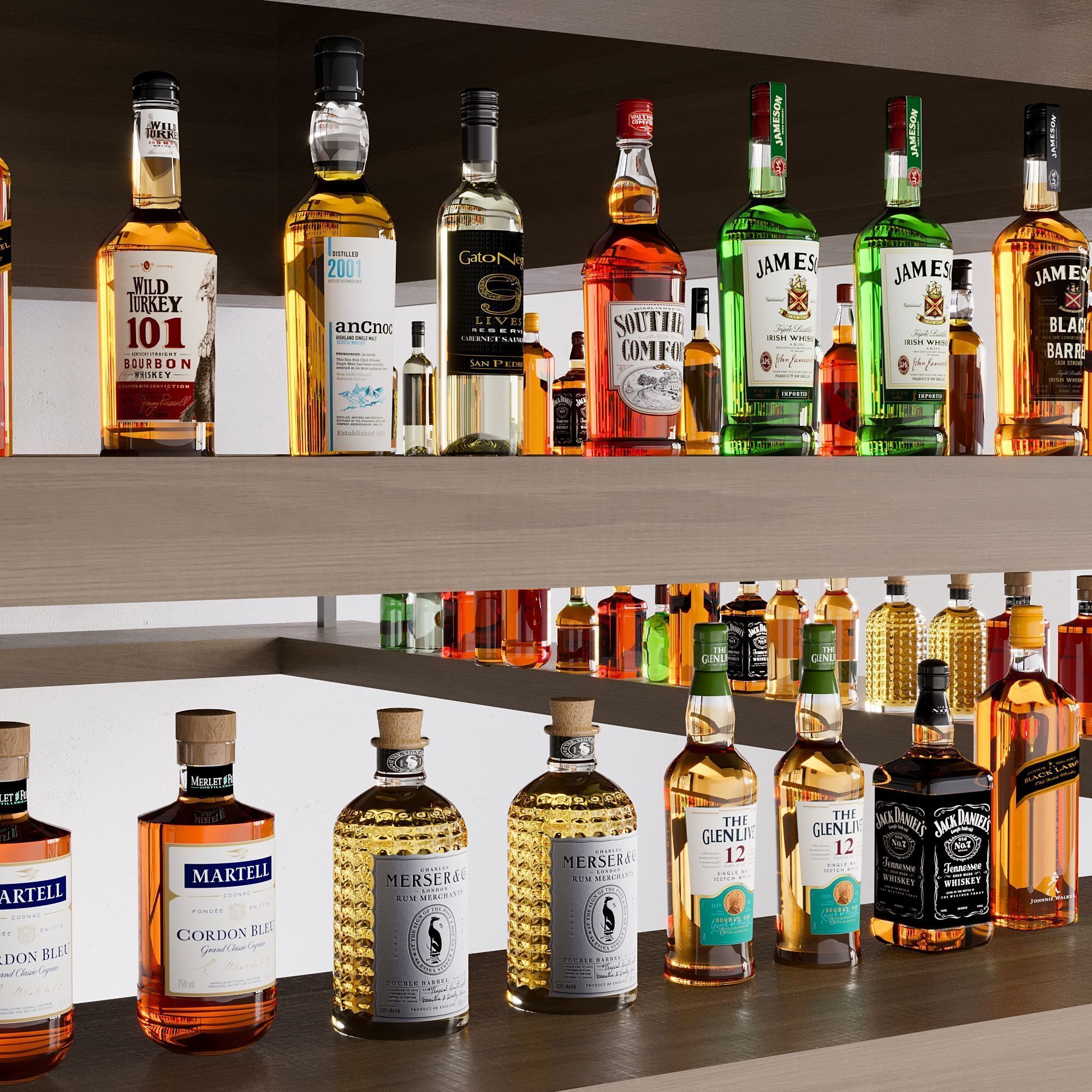 CAFE BAR NO19 A 3D model_4