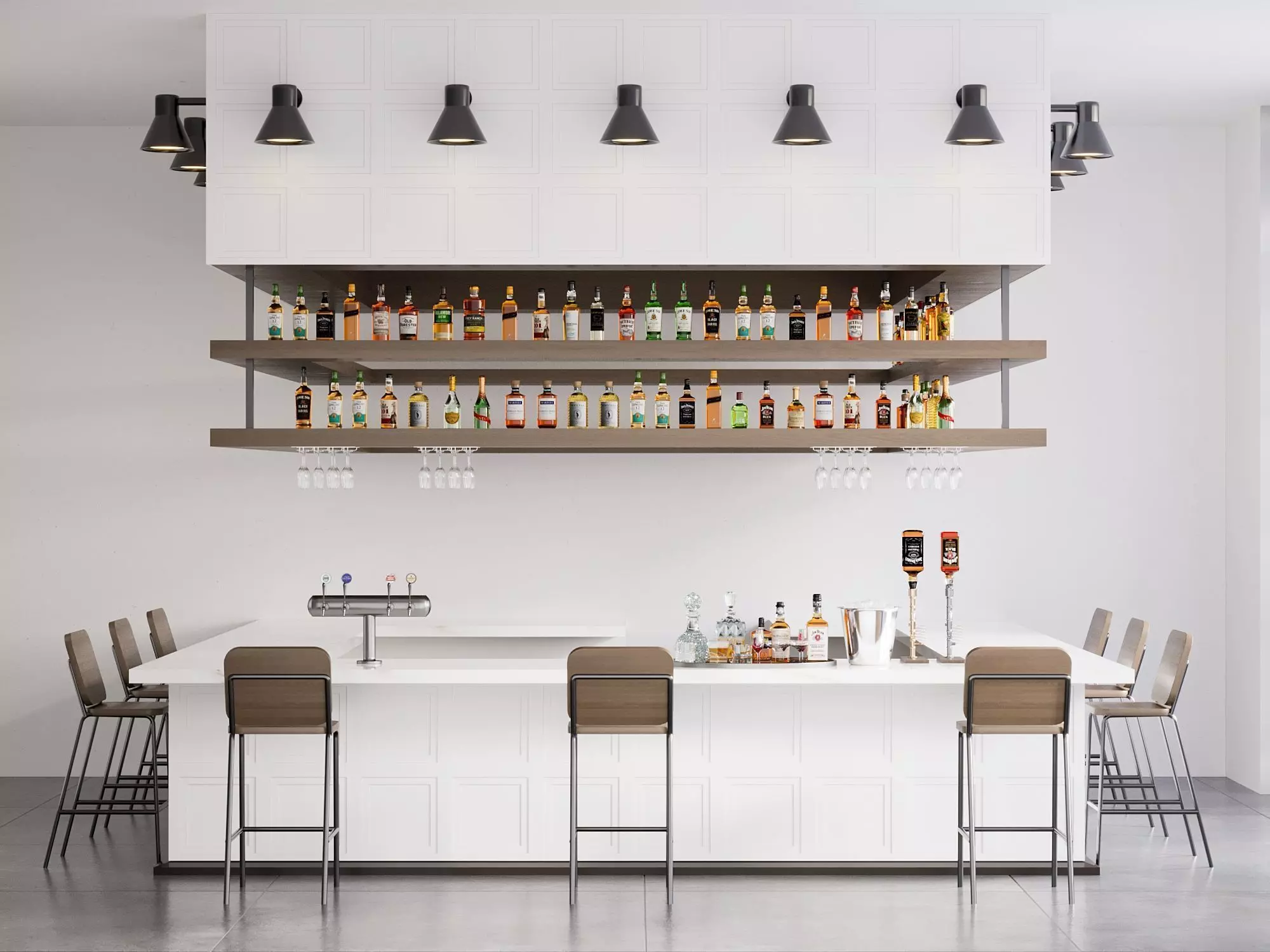 CAFE BAR NO19 A 3D model_0