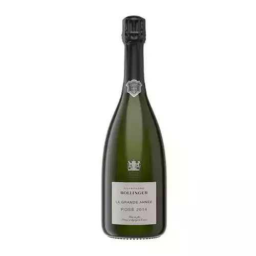 La Grande Annee Rose Champagne 750ml by Bollinger 3D model