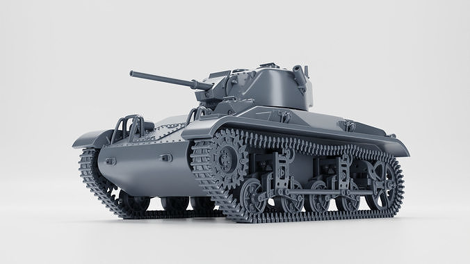 M22 Locust Light tank 3D print model