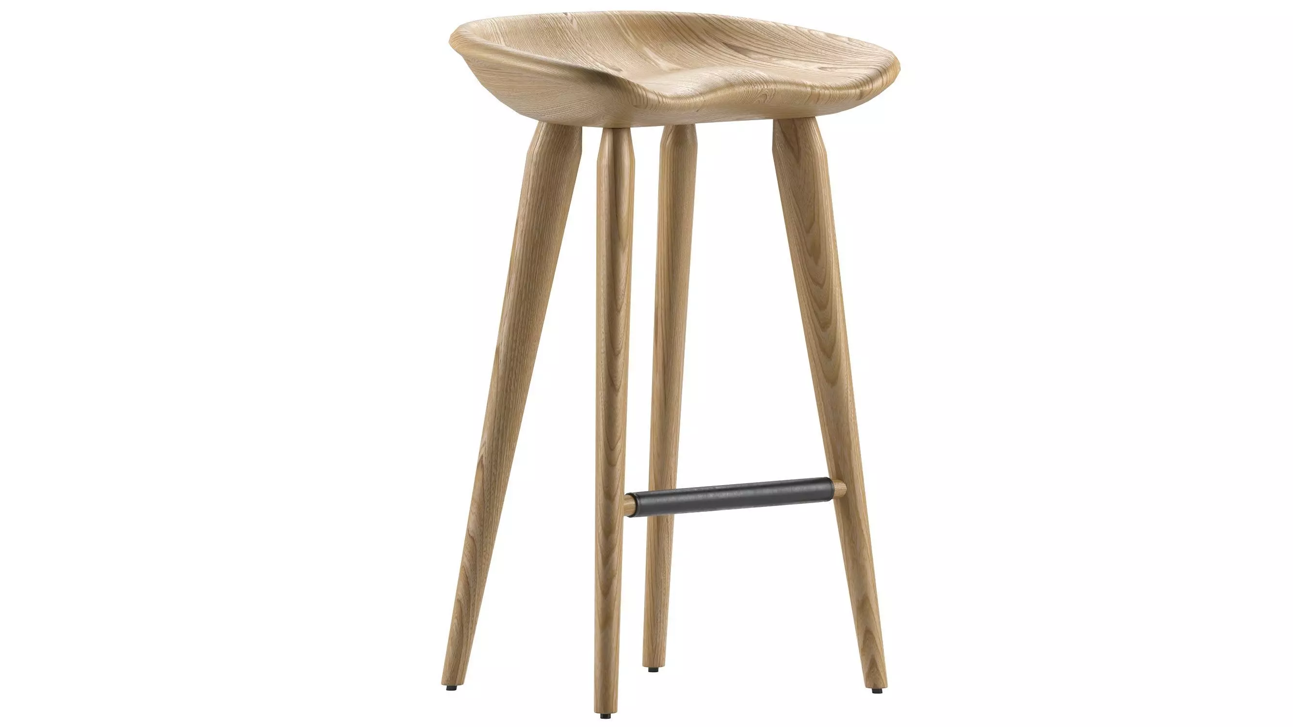 Cb-22 Tractor Counter Stool 3D model_0