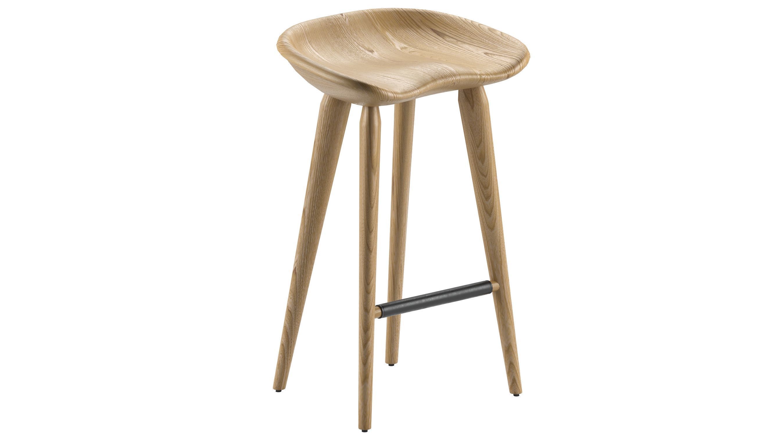 Cb-22 Tractor Counter Stool 3D model_3