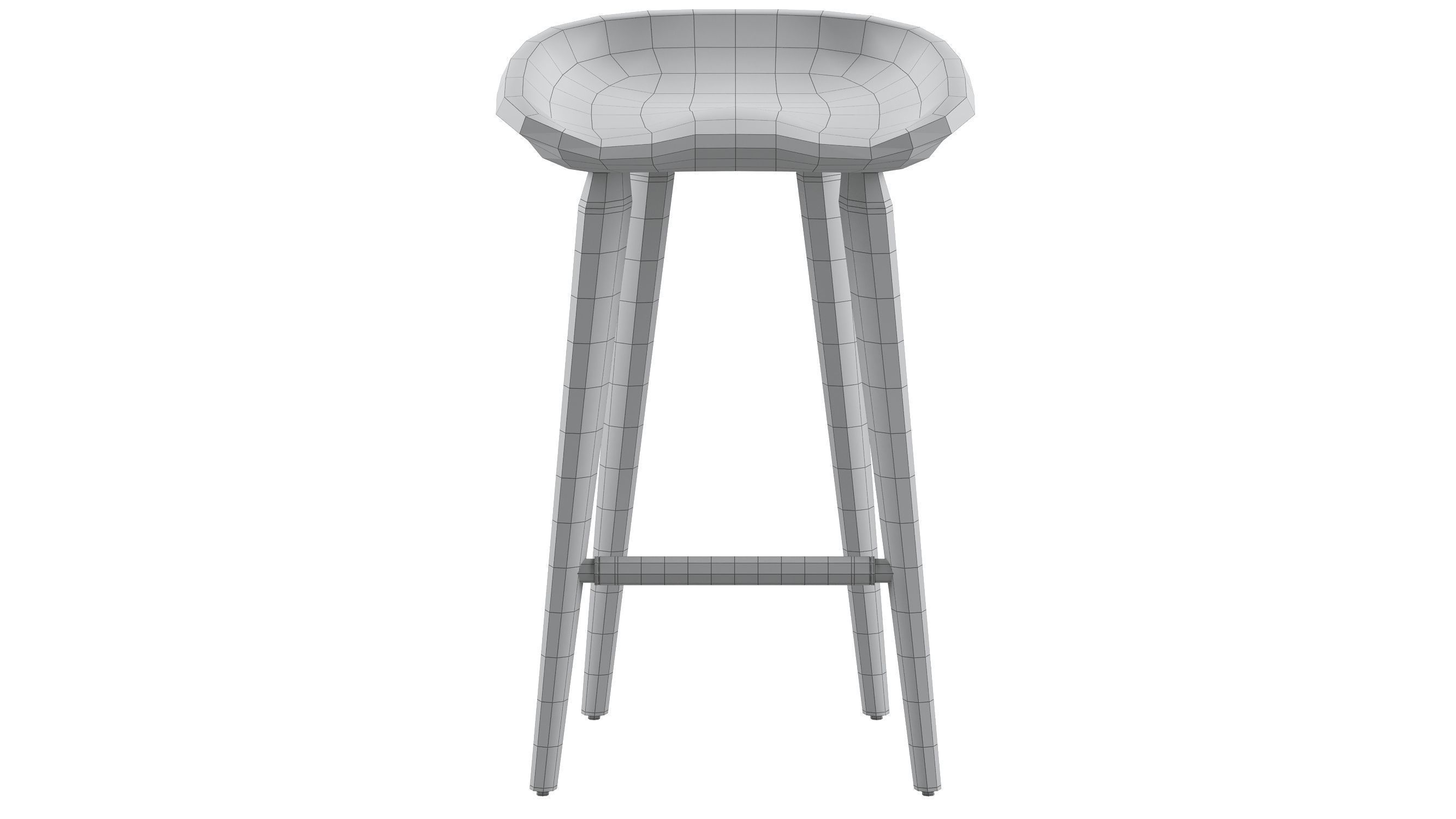 Cb-22 Tractor Counter Stool 3D model_6