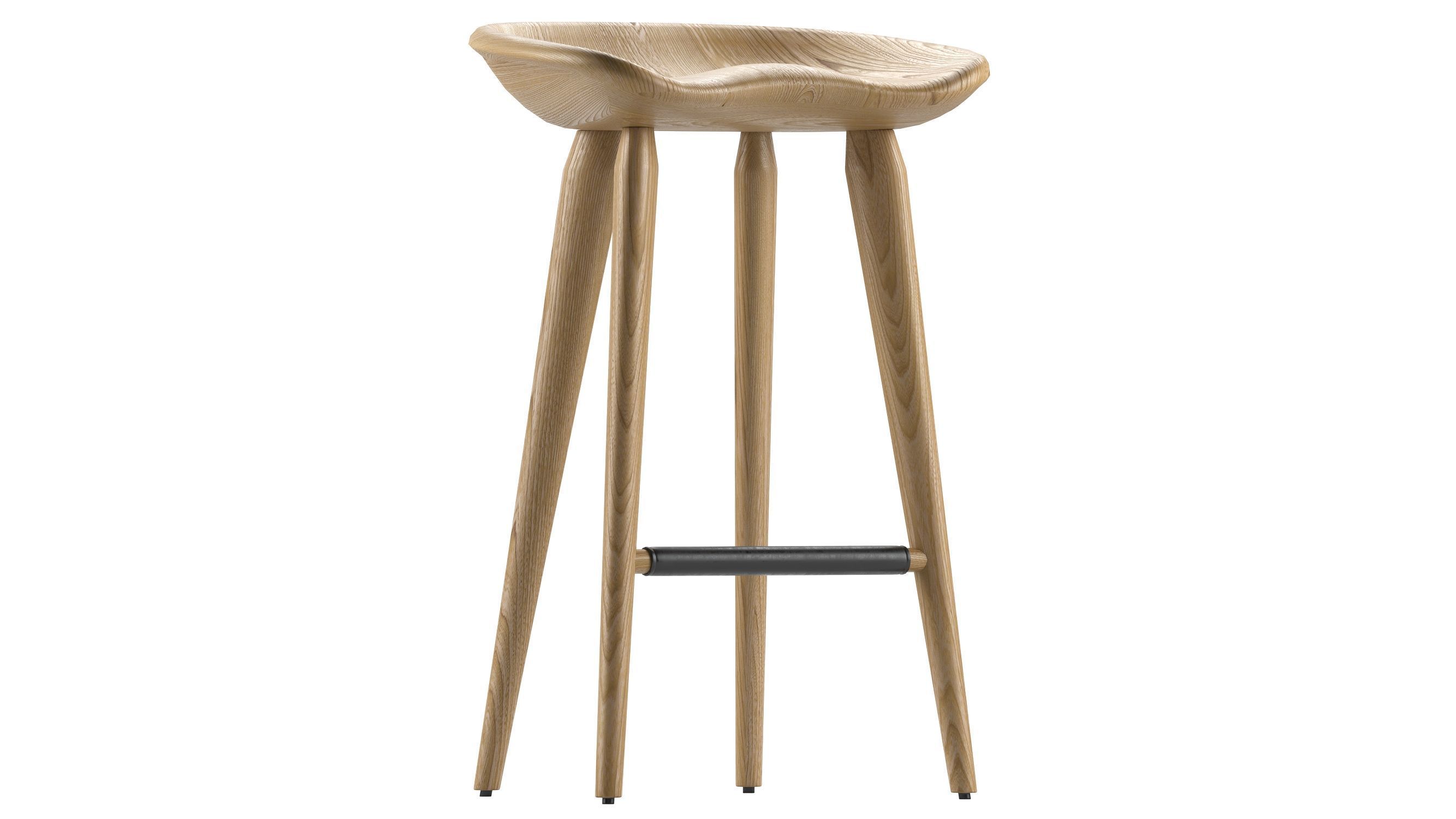 Cb-22 Tractor Counter Stool 3D model_1