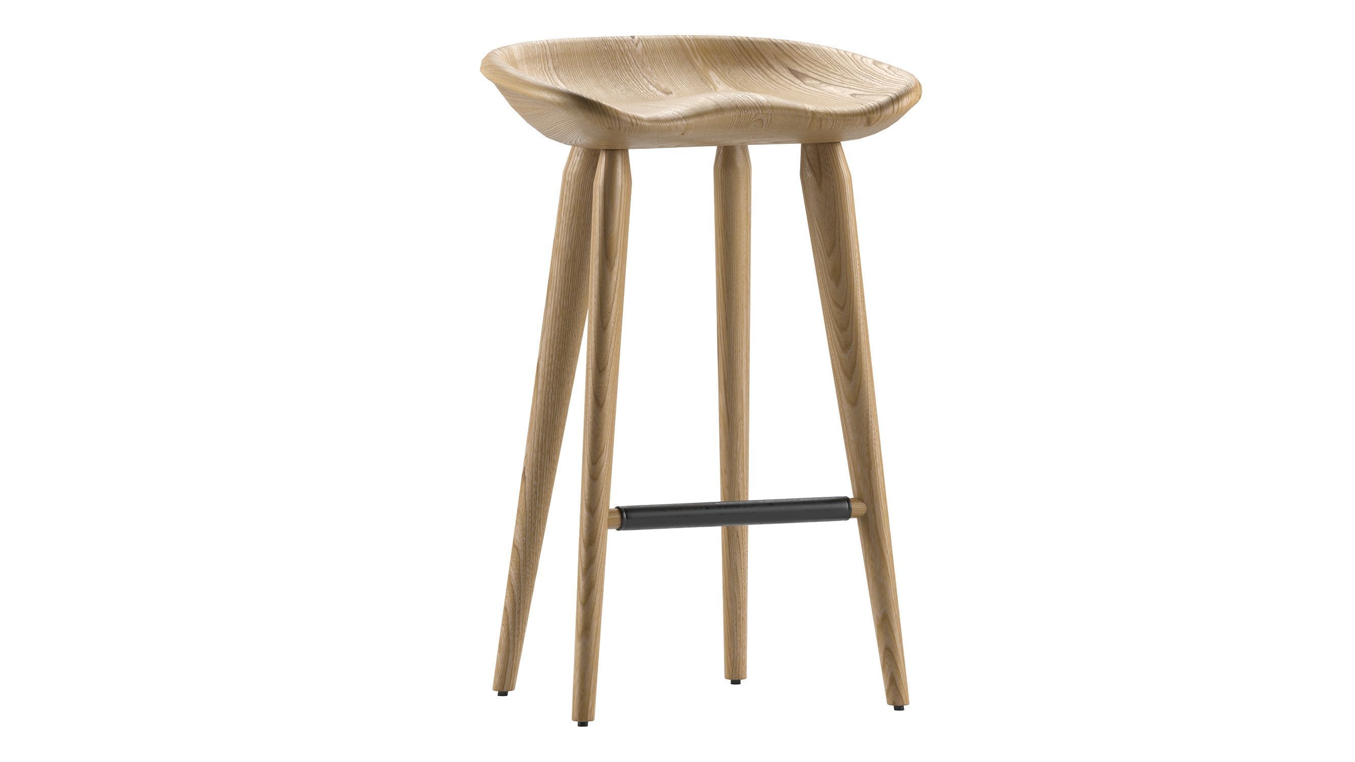 Cb-22 Tractor Counter Stool 3D model_5