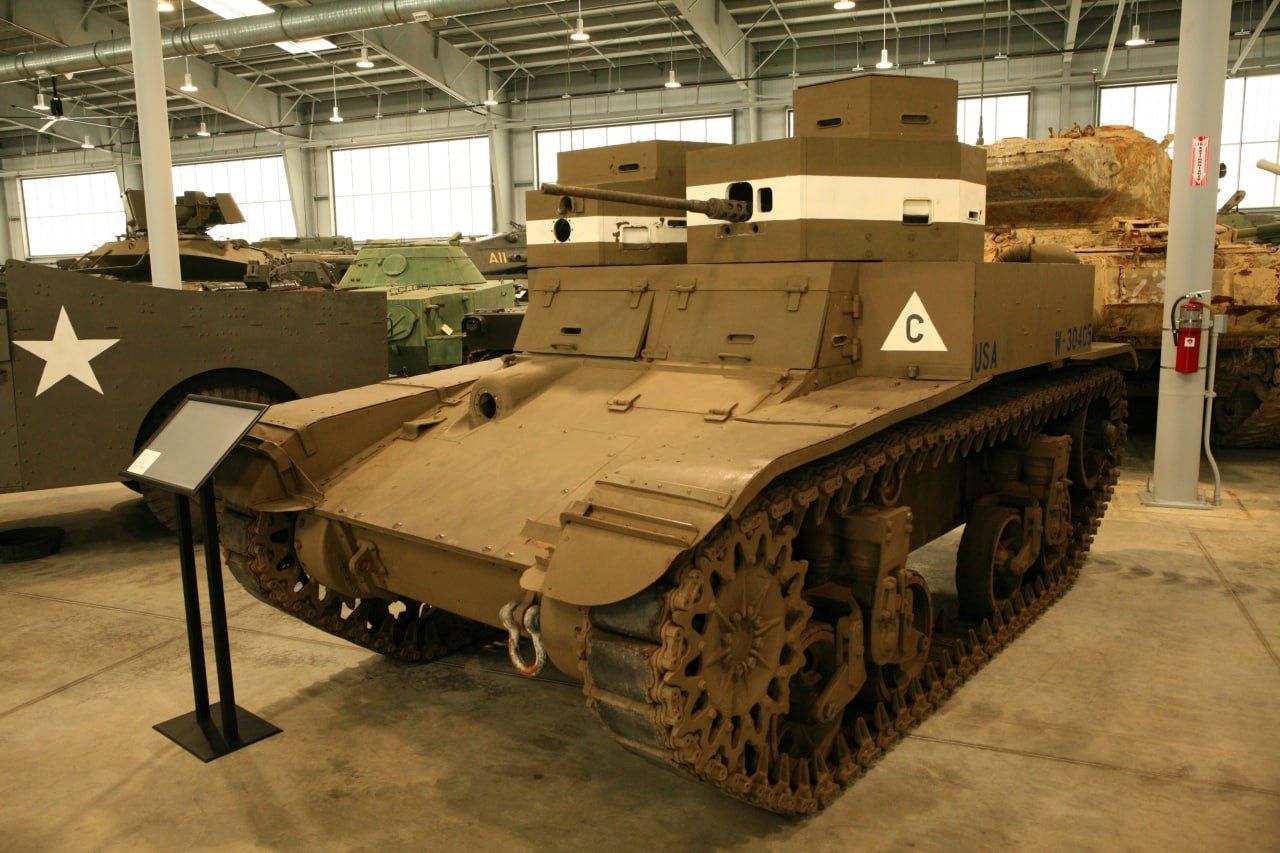 M2A3 Light Tank 3D print model_5