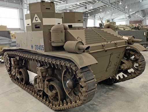 M2A3 Light Tank 3D print model_6