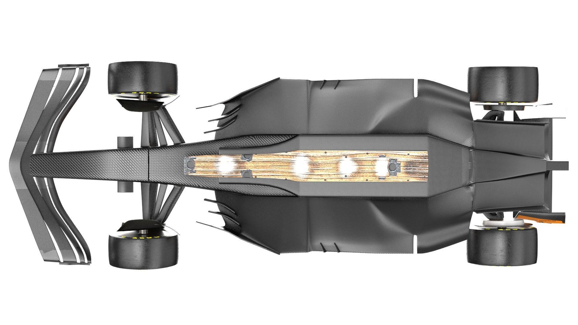 McLaren MCL39 F1 2025 Formula 1 Race Car 3D model_9