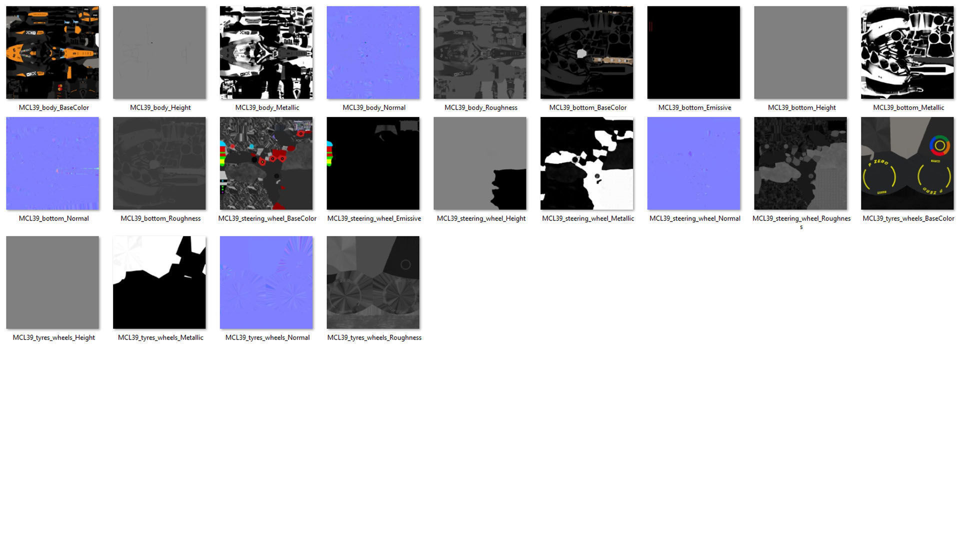 McLaren MCL39 F1 2025 Formula 1 Race Car 3D model_24