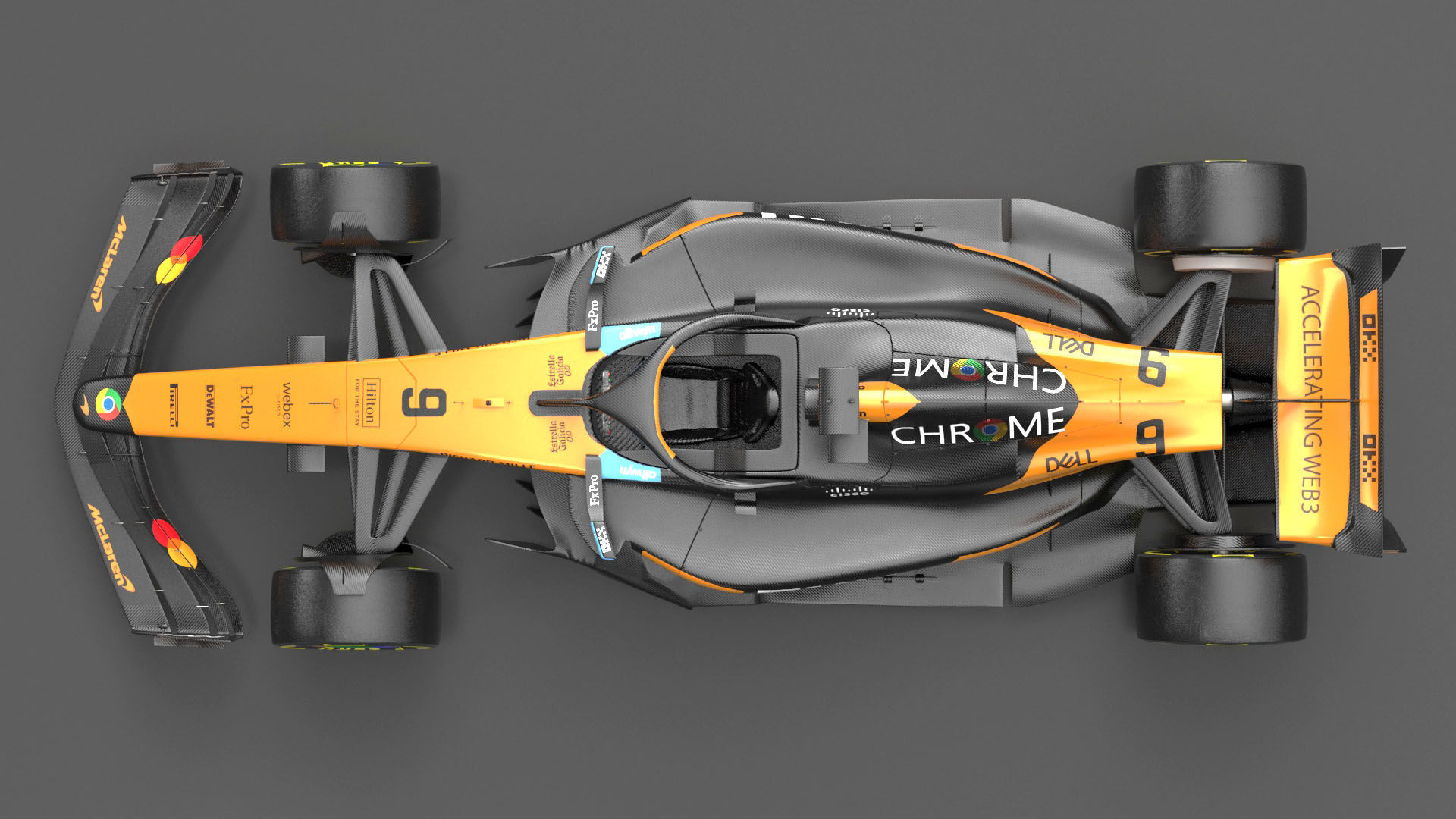 McLaren MCL39 F1 2025 Formula 1 Race Car 3D model_7