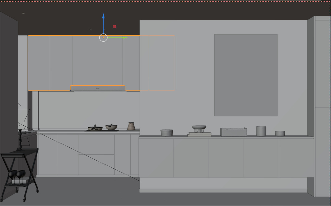 Modern livingroom 3D model_5