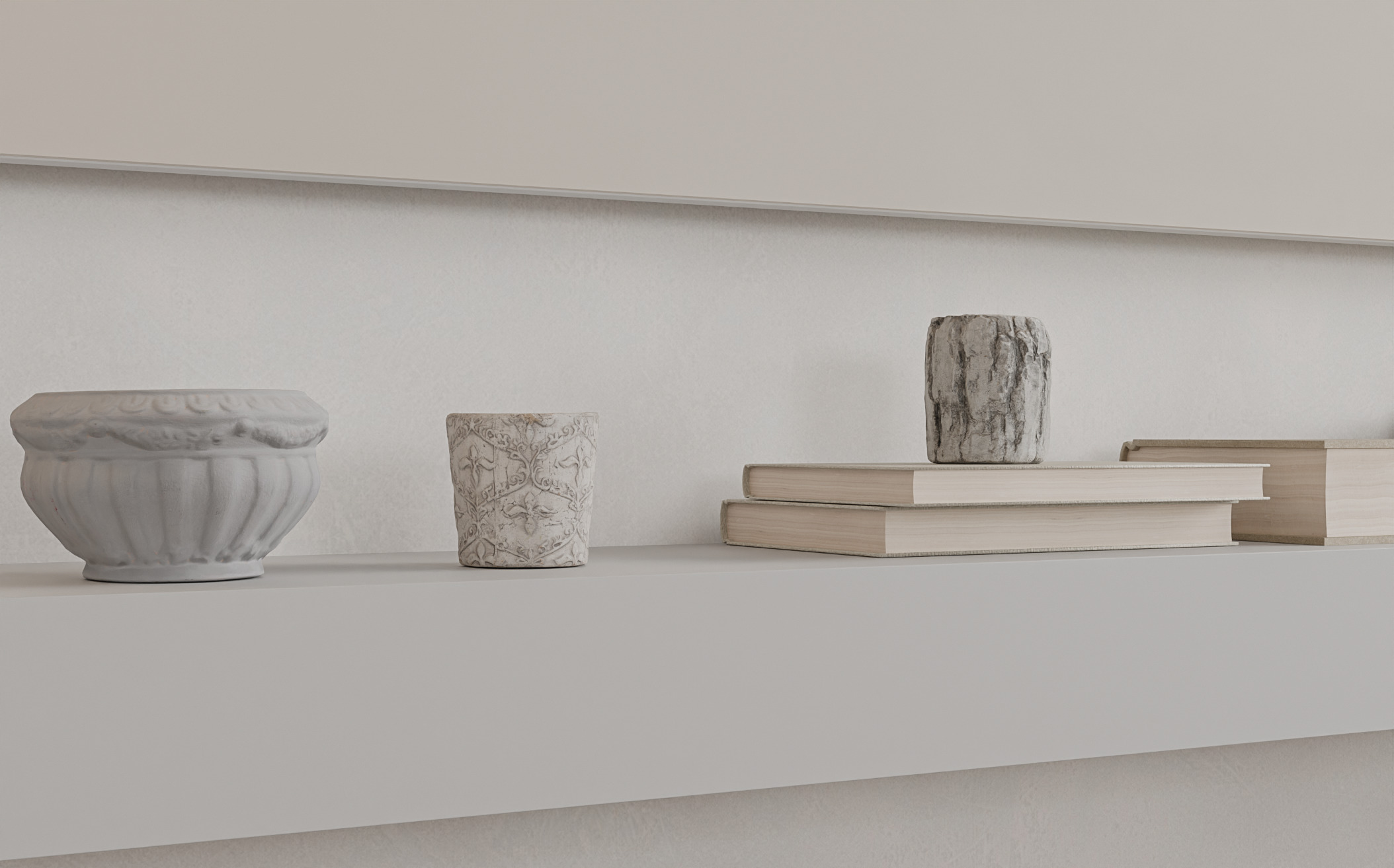 Modern livingroom 3D model_3