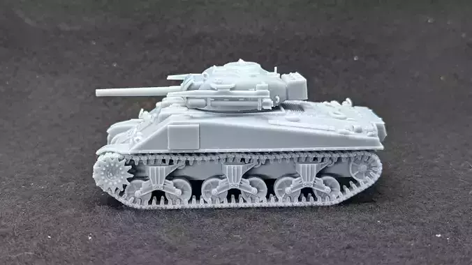 Sherman V - Tulip - Rocket launcher version 3D print model