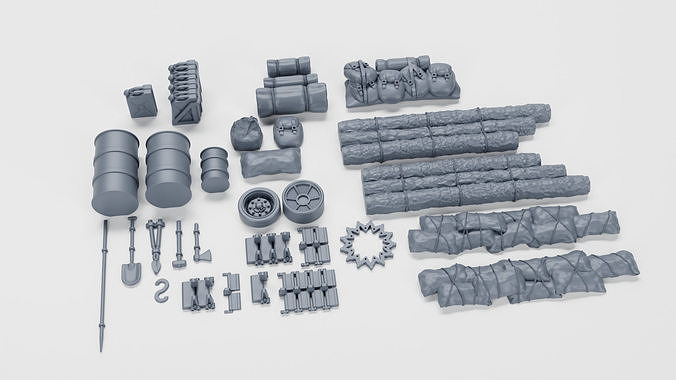 Stowage for Sherman Tanks 3D print model