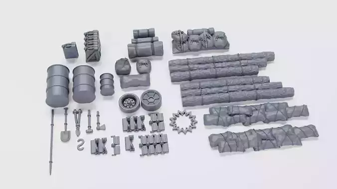 Stowage for Sherman Tanks 3D print model