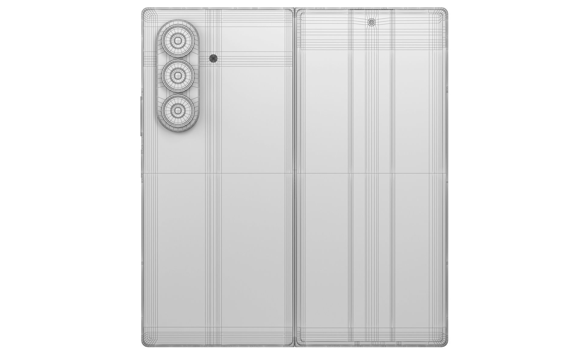 Samsung Galaxy Z Fold 7 All colors 3D model_25