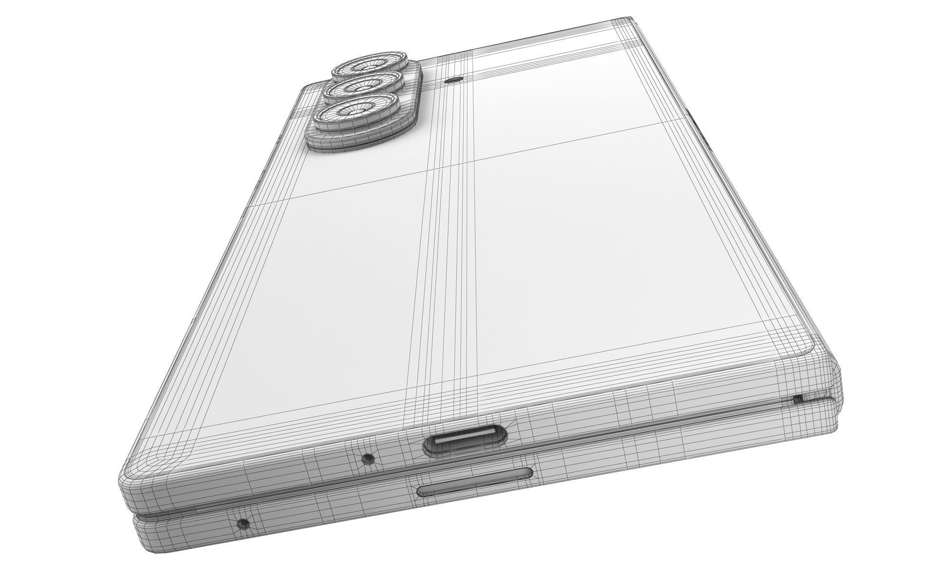 Samsung Galaxy Z Fold 7 All colors 3D model_31