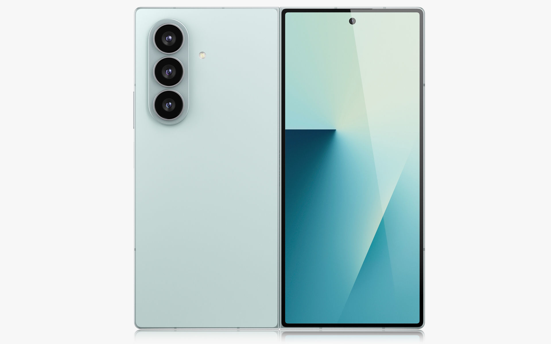 Samsung Galaxy Z Fold 7 All colors 3D model_5