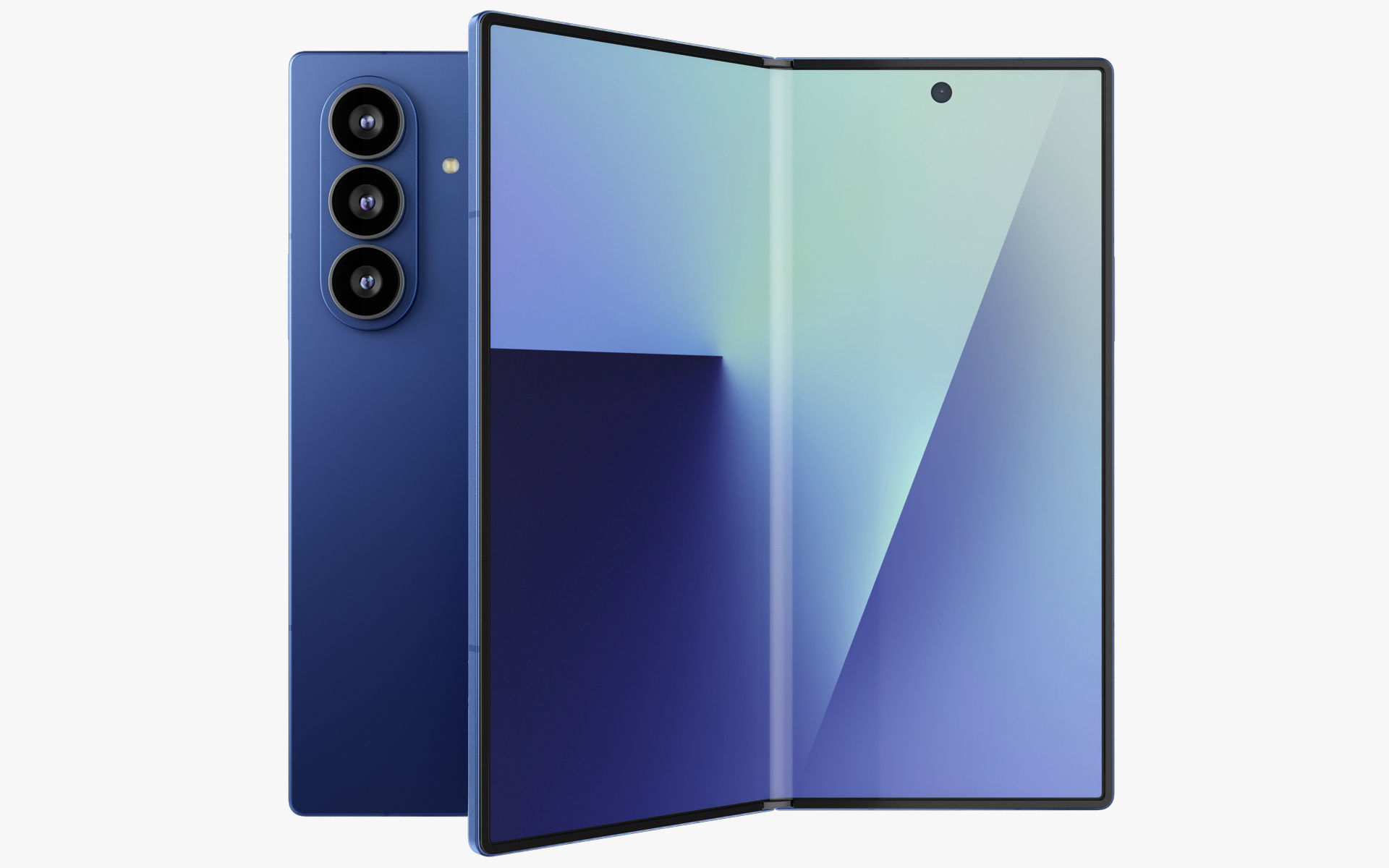 Samsung Galaxy Z Fold 7 All colors 3D model_10