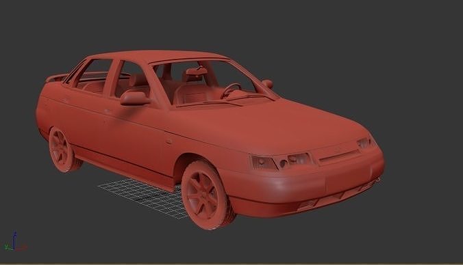 VAZ Lada 2110 sedan 1995 3D print model
