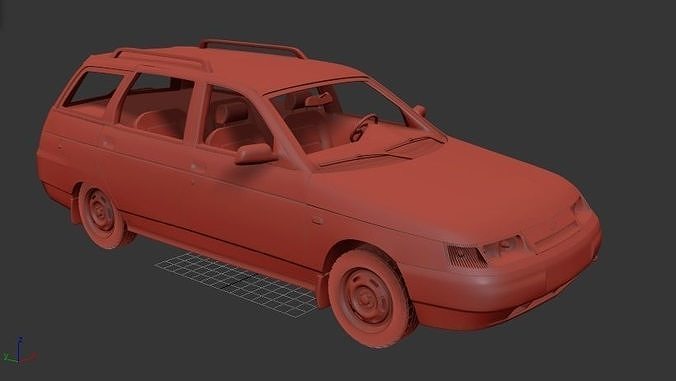 VAZ Lada 2111 wagon 1995 3D print model