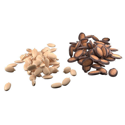 Watermelon seed Pile  Low-poly 3D model
