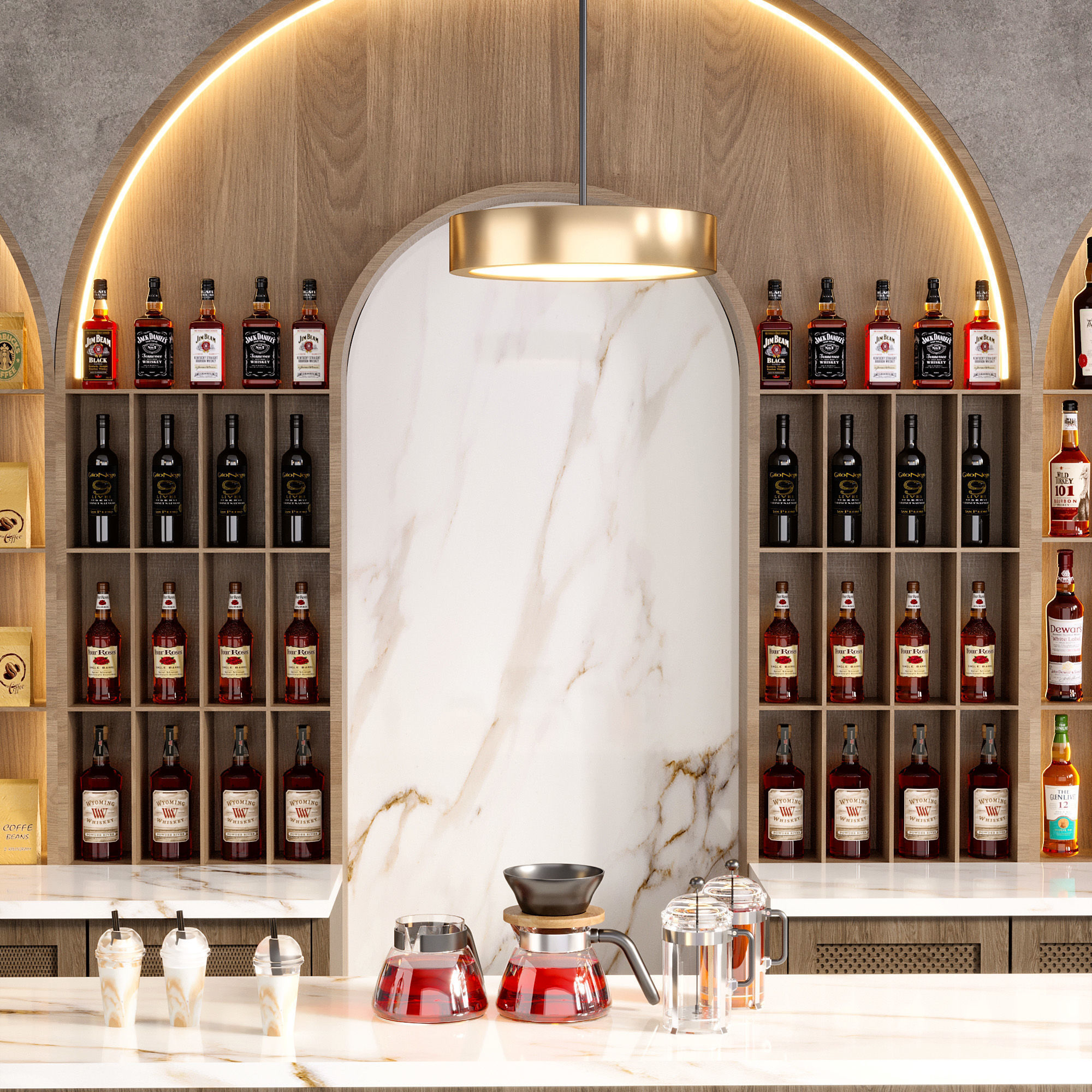 CAFE BAR NO16 A 3D model_10