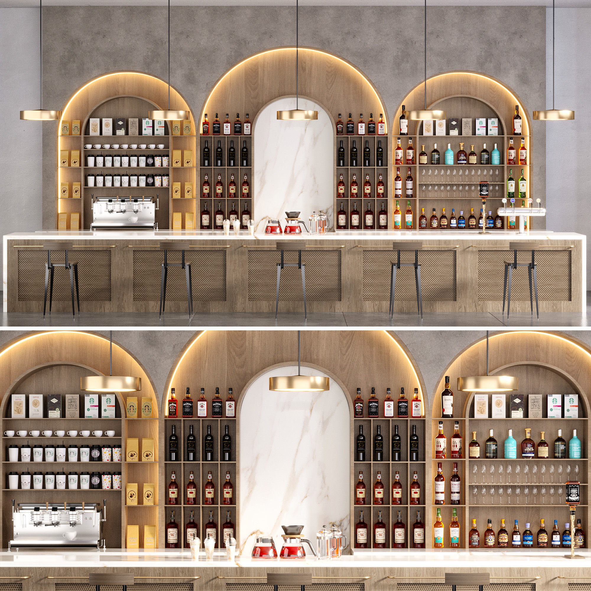 CAFE BAR NO16 A 3D model_1