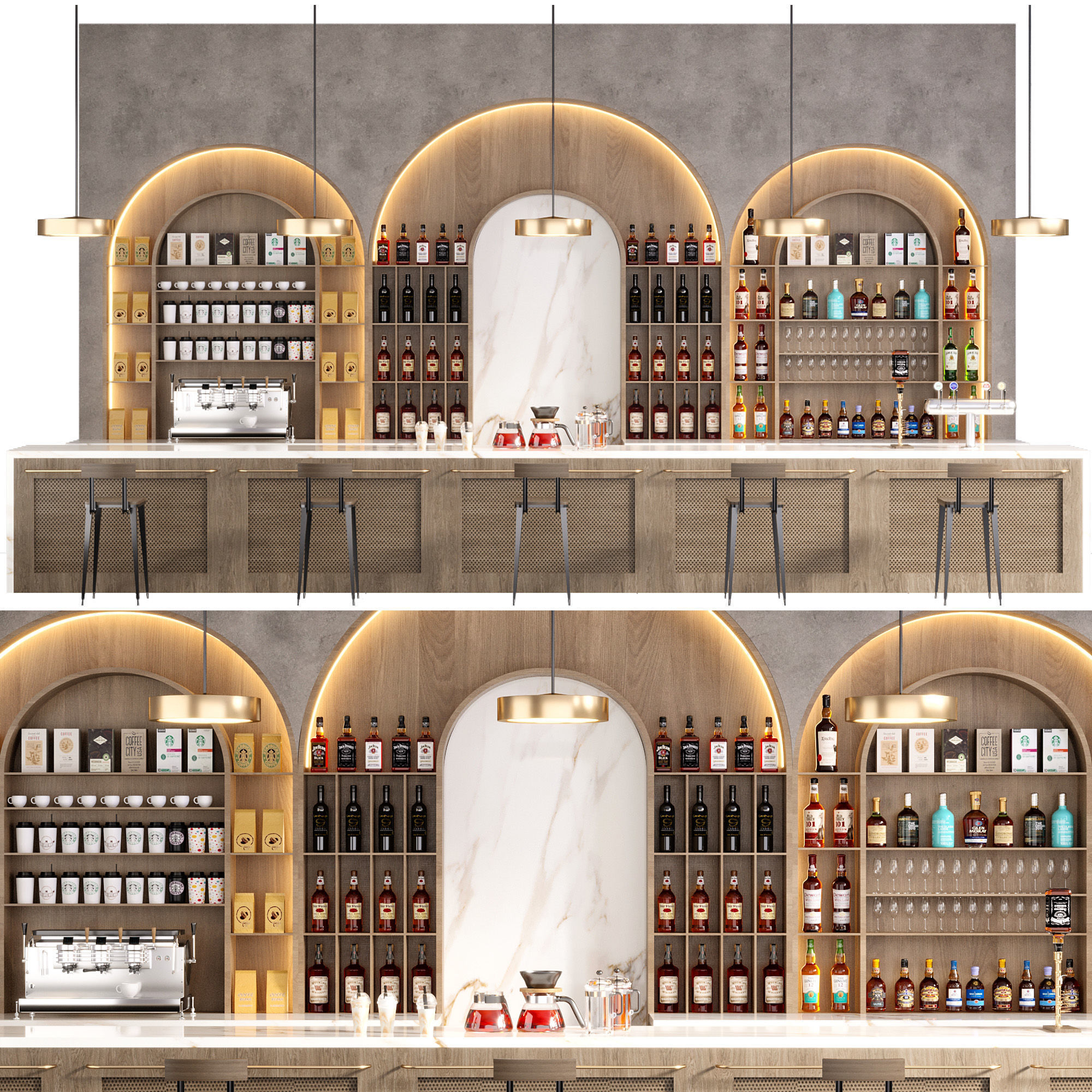 CAFE BAR NO16 A 3D model_6