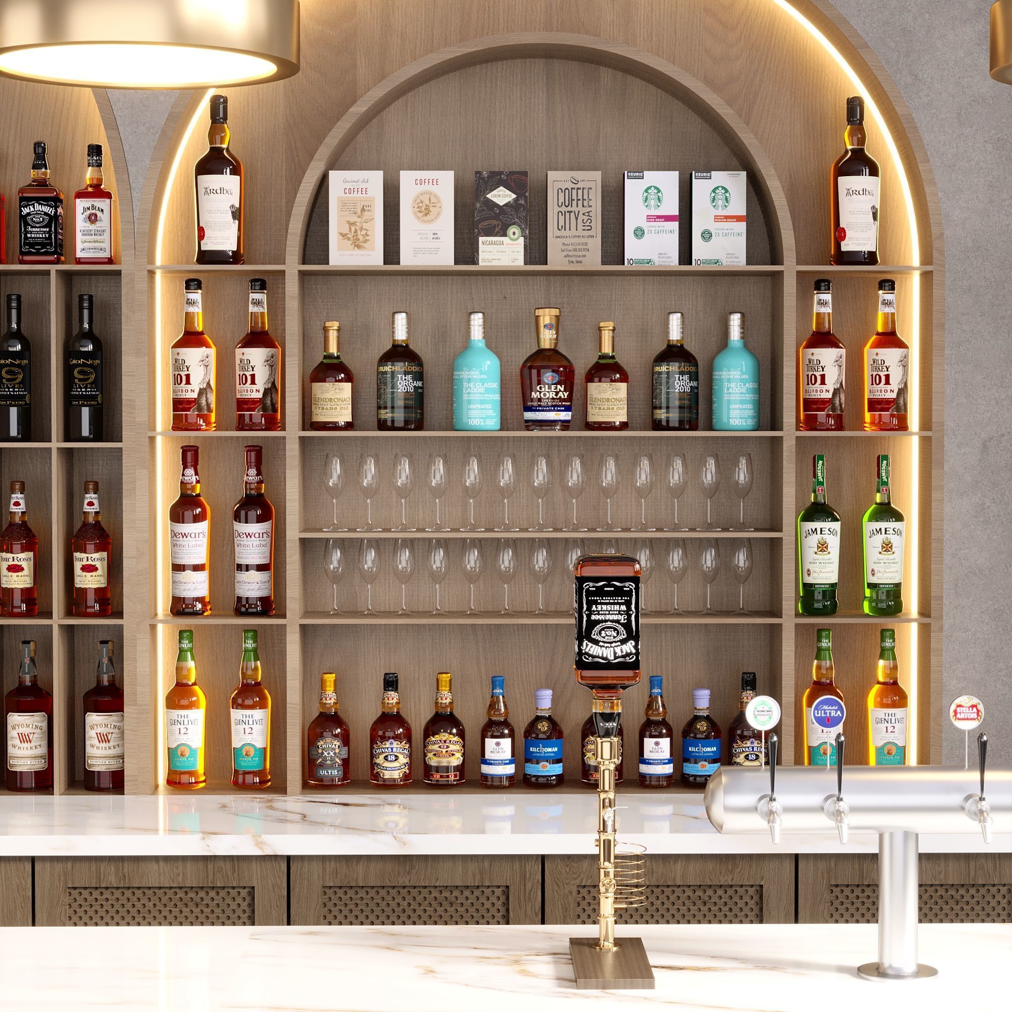 CAFE BAR NO16 A 3D model_5