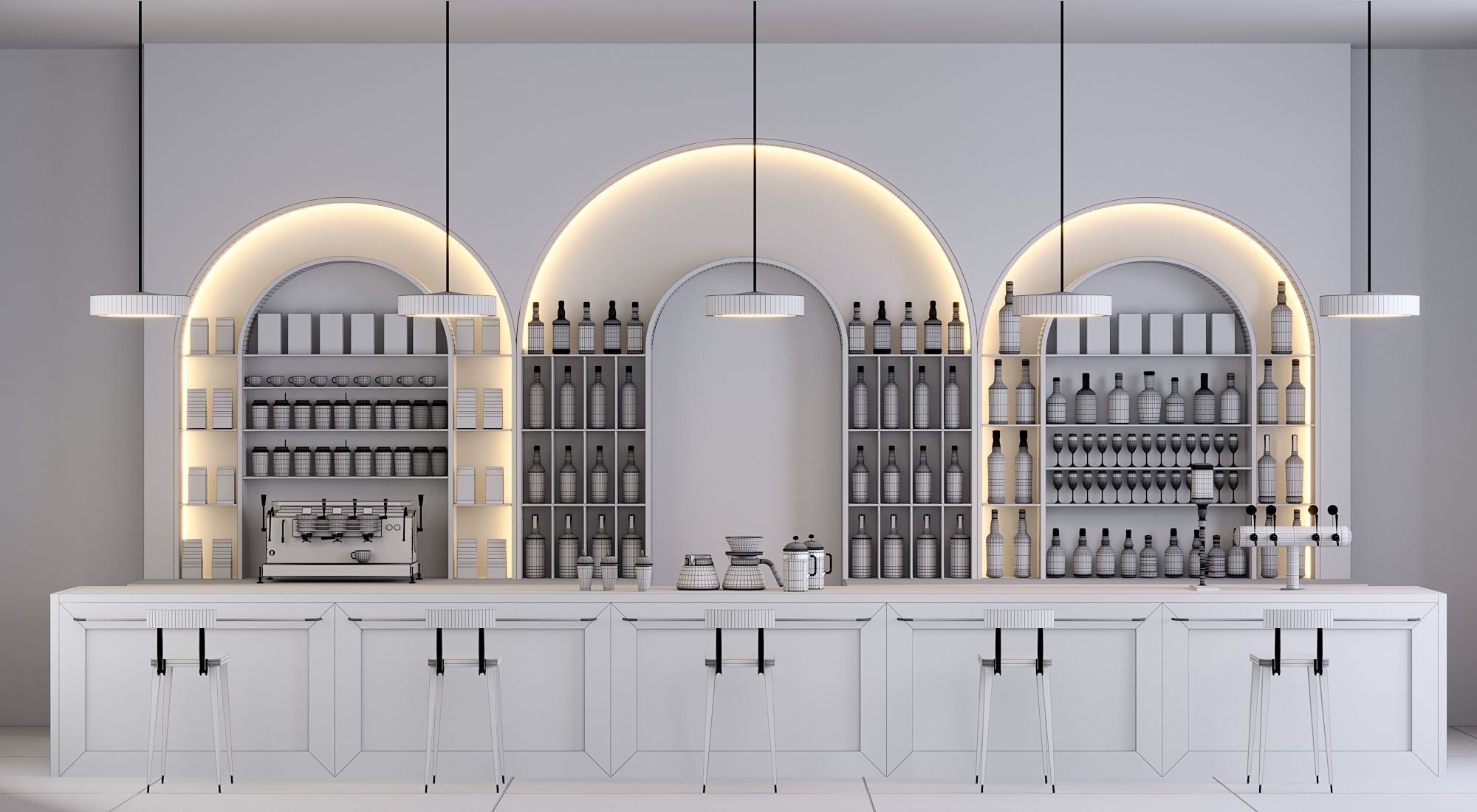 CAFE BAR NO16 A 3D model_14