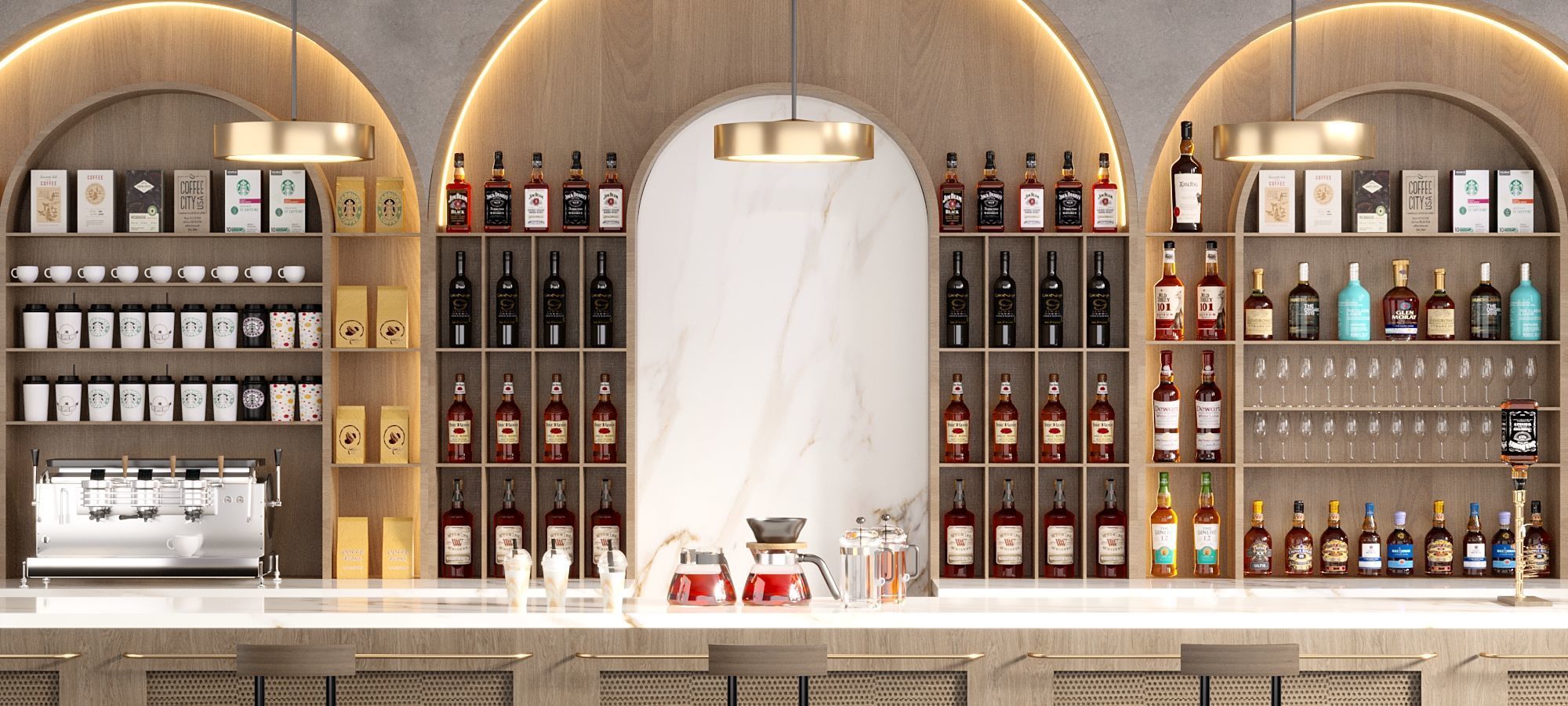 CAFE BAR NO16 A 3D model_3