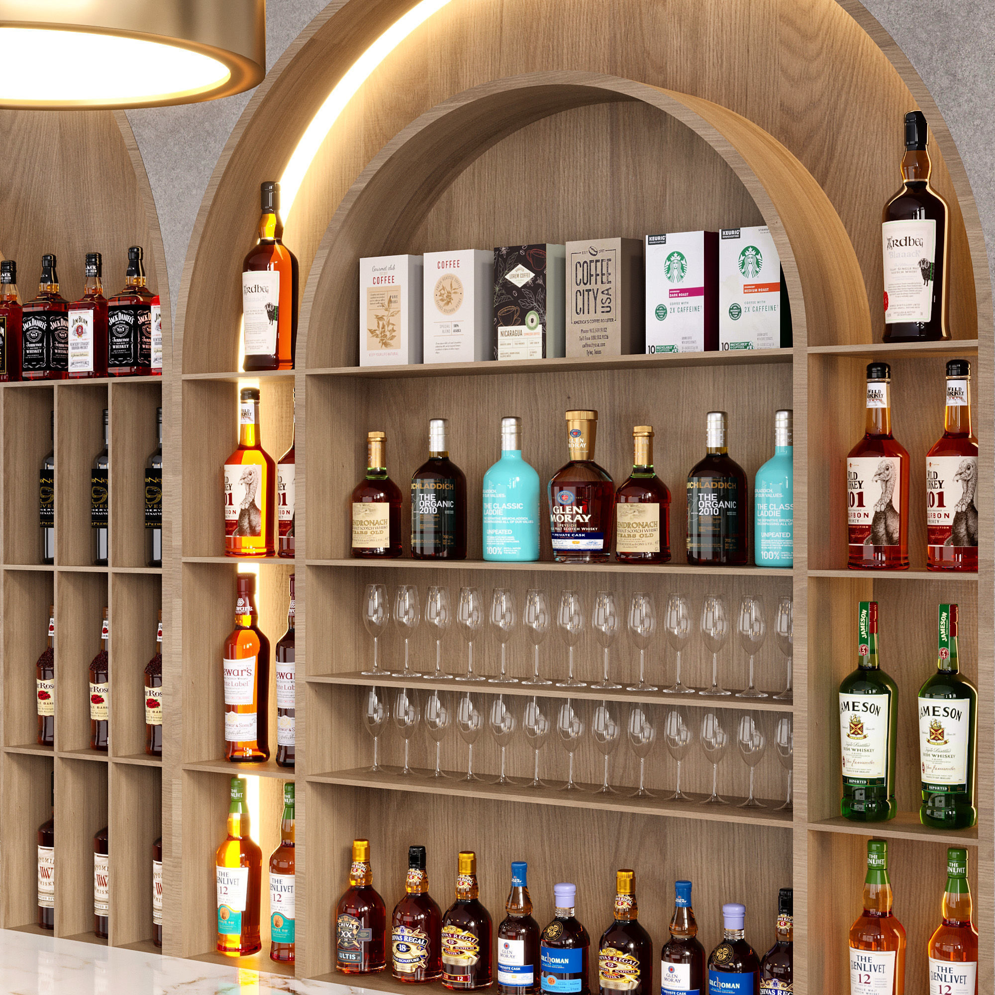 CAFE BAR NO16 A 3D model_12