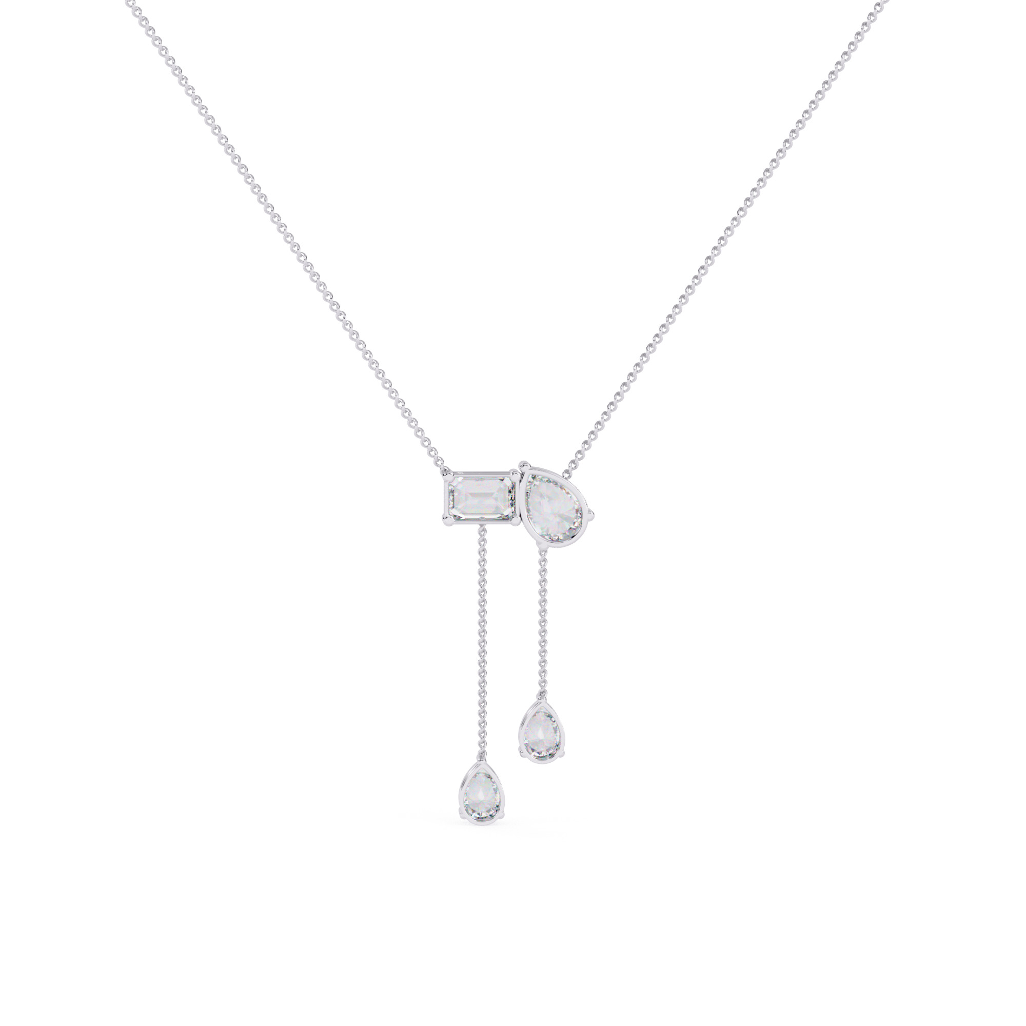 NECKLACE DIAMOND -CAD-010 3D model_3