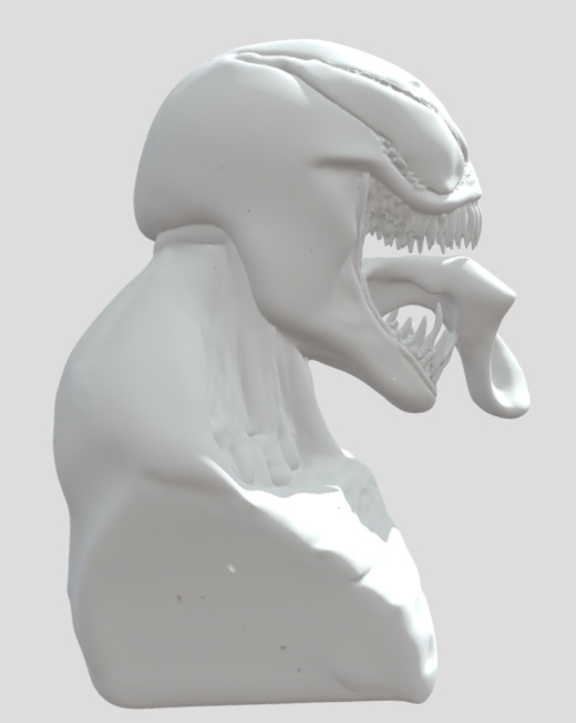 venom head 3D model_10