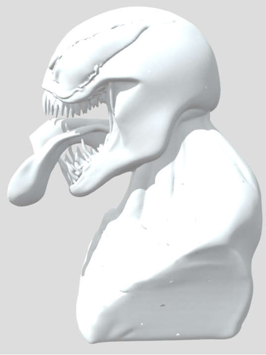 venom head 3D model_8