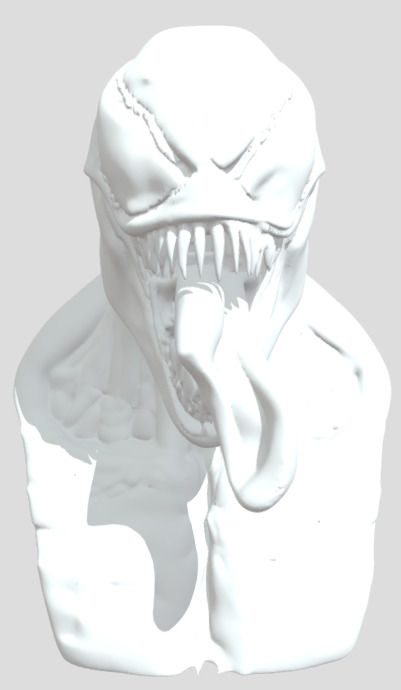 venom head 3D model_11
