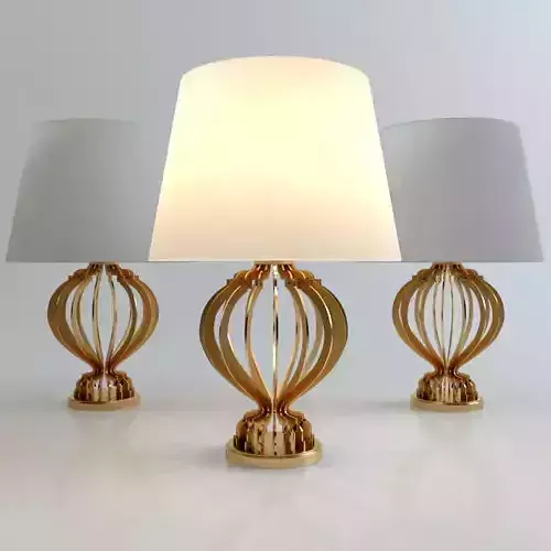 Quillen Table Lamp 3D model