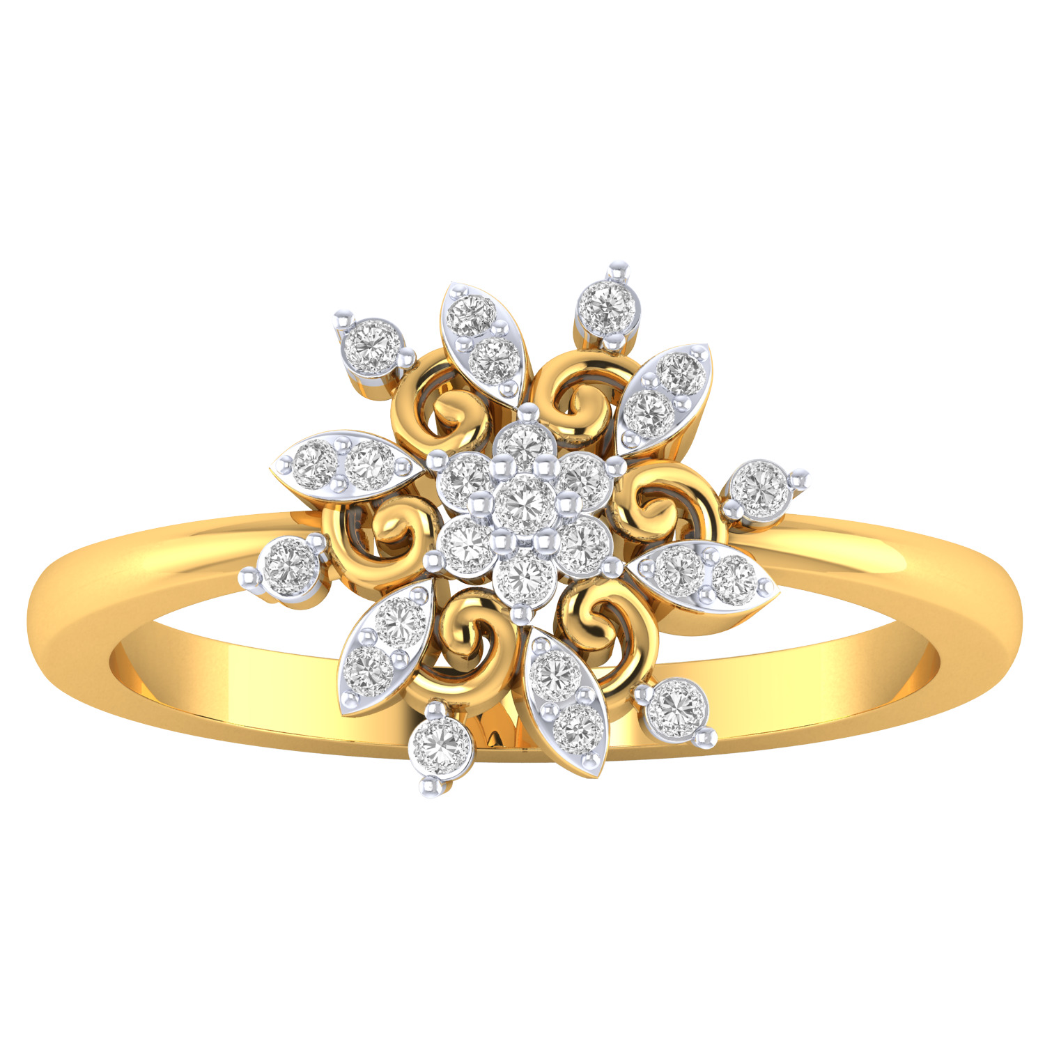 Women Ring Render 3dm STL MTL SLC JCD OBJ FBX Details 3D print model_24