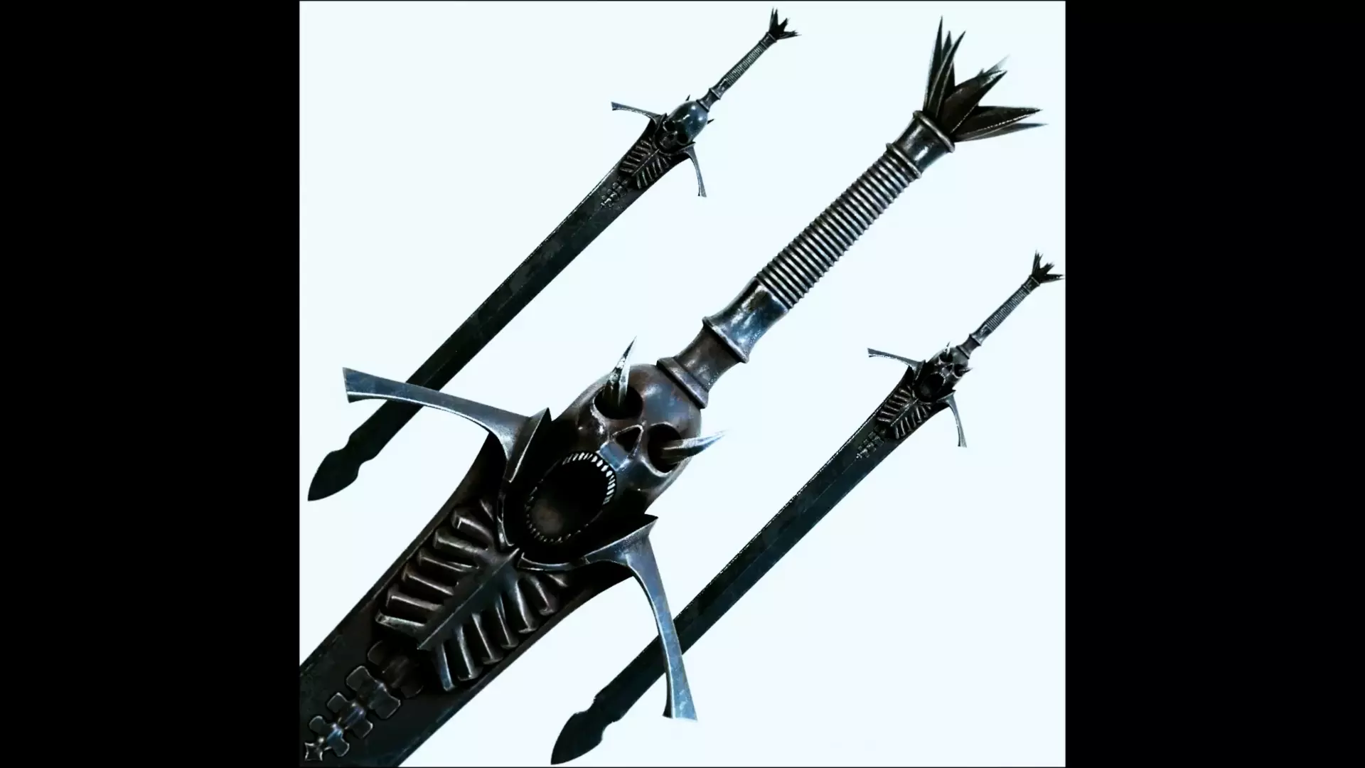 REBELLION SWORD DEVIL May Cry FanArt - Life Size Cosplay Replica 3D print model