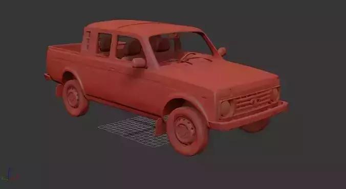 VAZ Lada Niva 4x4 2329 Pickup 2015