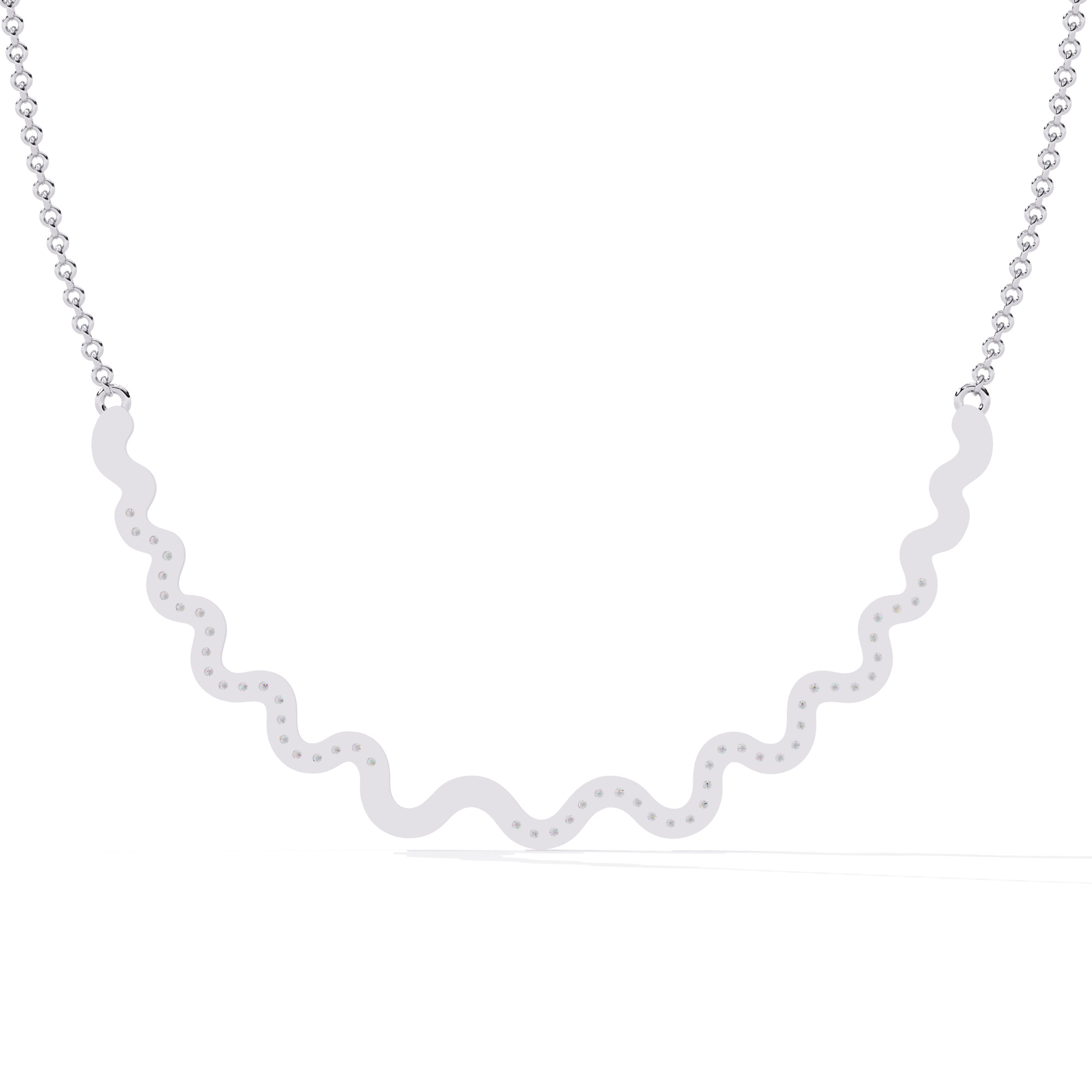 NECKLACE DIAMOND -CAD-030 3D model_3