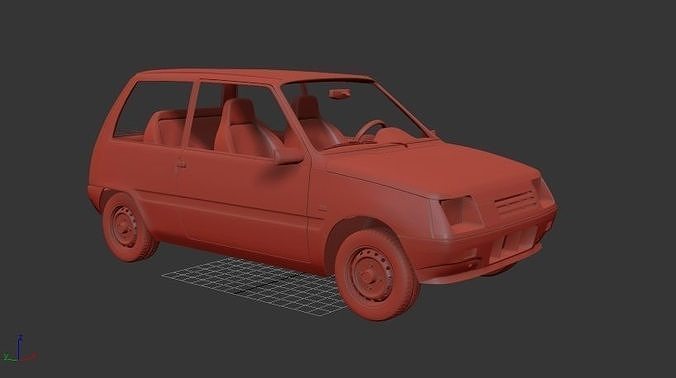 VAZ Oka 1111 1989 3D print model