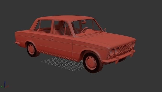 VAZ Zhiguli 2103 1972 3D print model