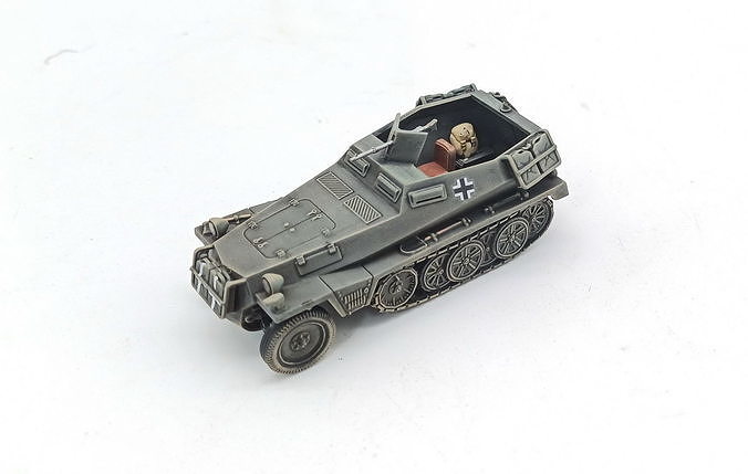 Sd Kfz 250-1 Leichter Schutzenpanzerwagen 3D print model